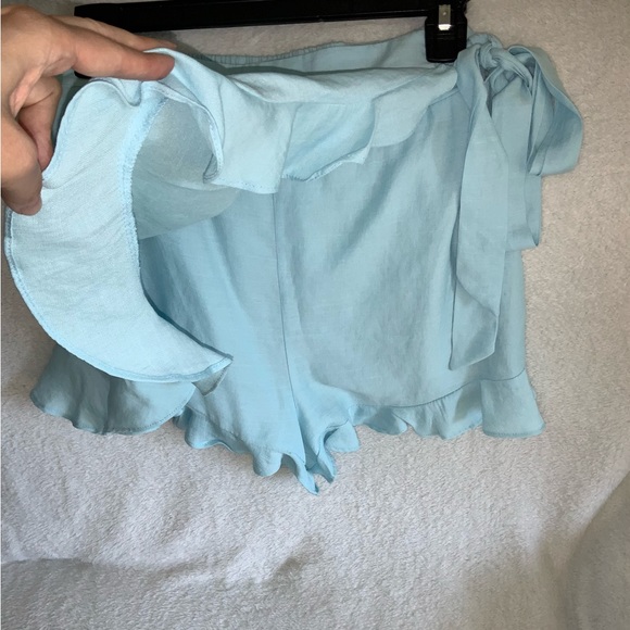 American Threads Light Blue Ruffle Skort - Picture 9 of 15